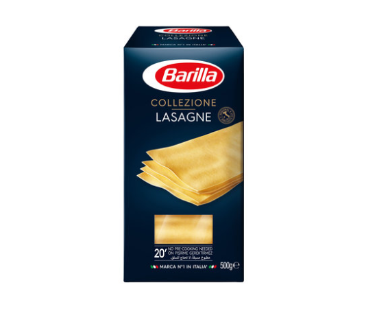 Barilla Lasagne Semola 5x500g - Bulkbox Wholesale