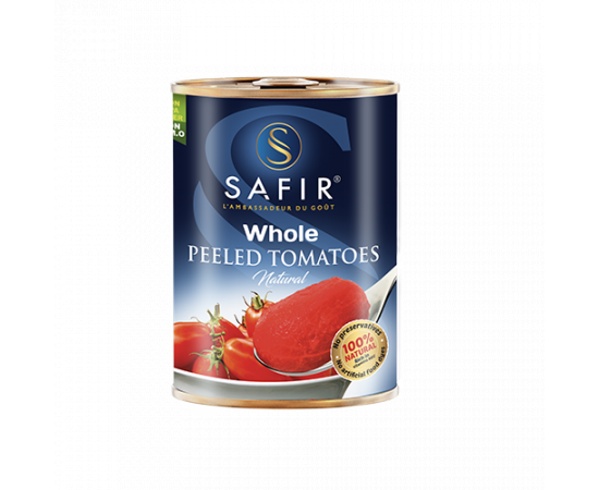 Safir Whole Peeled Tomatoes 6x2.5Kg - Bulkbox Wholesale