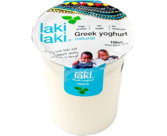 Laki Laki Greek Yoghurt Natural 12x150ml - Bulkbox Wholesale