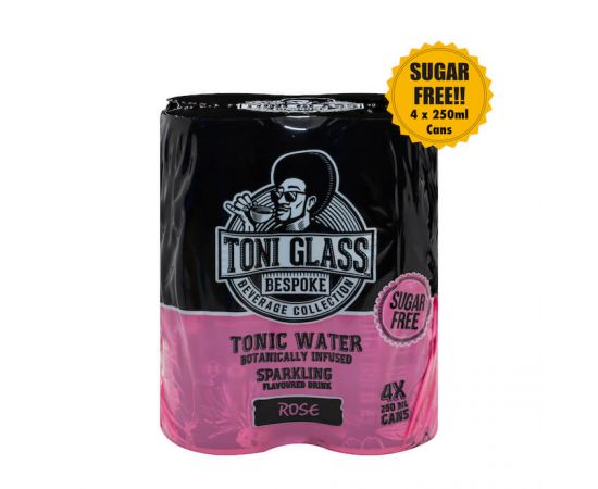 Toni Glass Sugar-Free Tonic Water Variety Pack 16x250ml - Bulkbox Wholesale