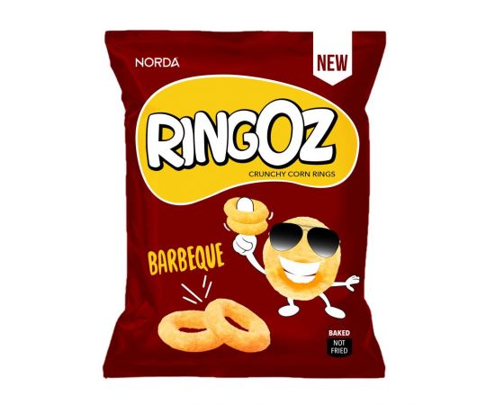 Ringoz Barbeque Crunchy Corn Rings 50x15g - Bulkbox Wholesale