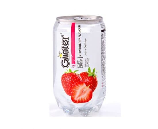 Glinter Strawberry Flavoured Water 6x350ml - Bulkbox Wholesale