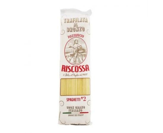 Riscossa Spaghetti No.2 Pasta 6x500g - Bulkbox Wholesale