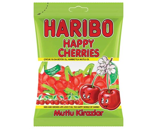 Haribo Happy Cherries  15x80g - Bulkbox Wholesale