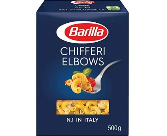 Barilla Chifferi Elbow  7x500g - Bulkbox Wholesale