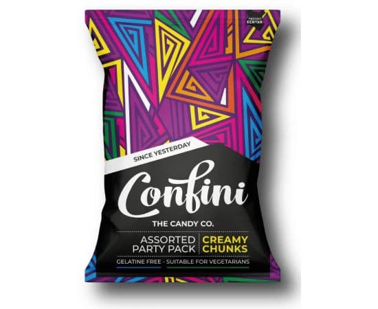 Confini Liquorice Assorted Chunks Party Pack 6x170g - Bulkbox Wholesale