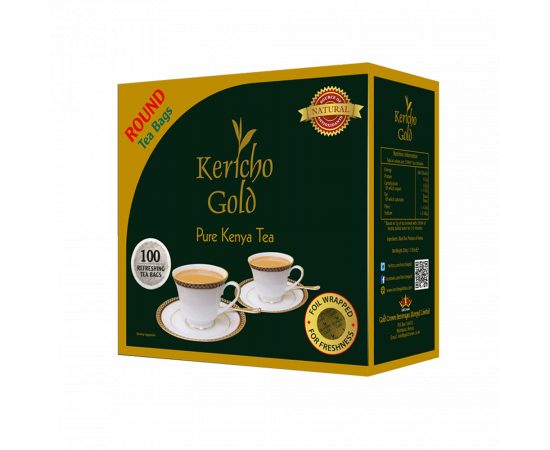 Kericho Gold Round Tea Bag 12x   100's - Bulkbox Wholesale
