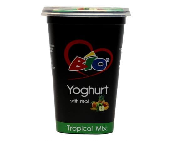Bio Yoghurt Tropical Mix  1x450ml - Bulkbox Wholesale