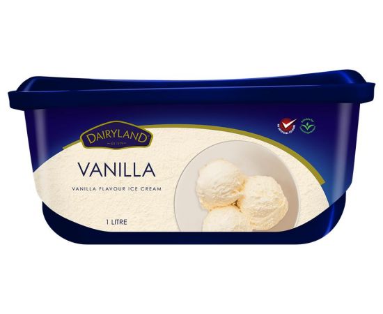 Dairyland Vanilla Ice Cream 1x500ml - Bulkbox Wholesale