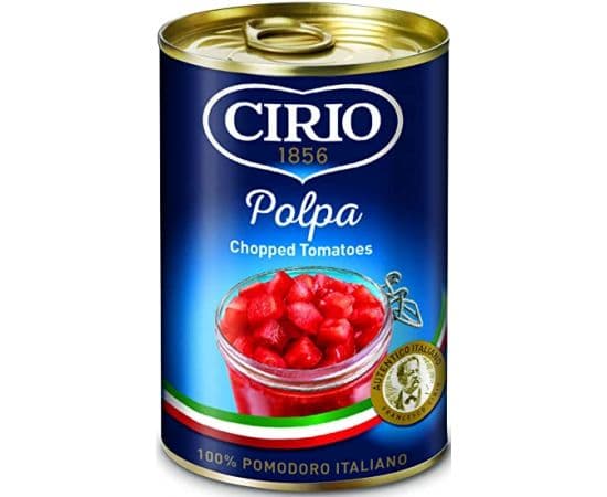 Cirio Chopped Tomatoes  12x400g - Bulkbox Wholesale
