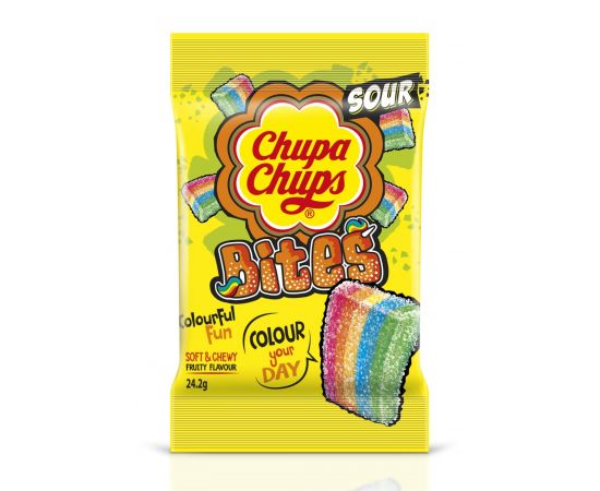 Chupa Chups Mini Sour Bites  50x24.2g - Bulkbox Wholesale