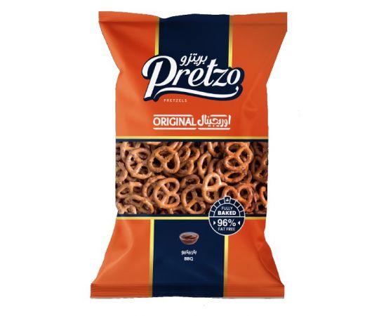 Pretzo Pretzel Original BBQ 30x25g - Bulkbox Wholesale