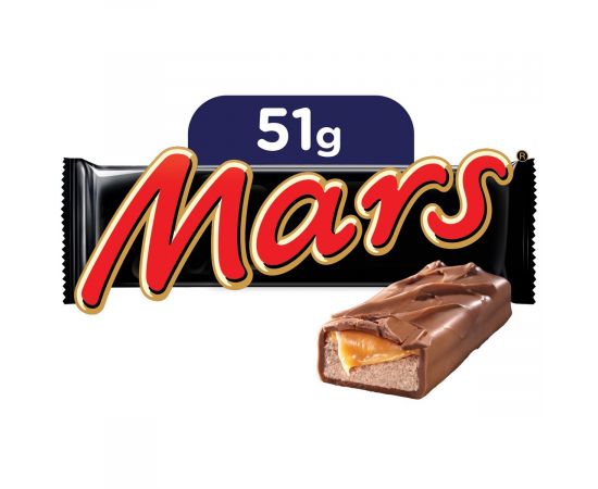 Mars Chocolate Bar 24x51g - Bulkbox Wholesale