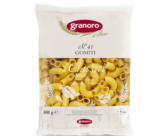 Granoro Gomiti Pasta No.41  6x500g - Bulkbox Wholesale