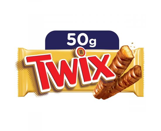 Twix Twin Chocolate Bar 25x50g - Bulkbox Wholesale