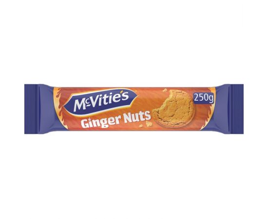 Mcvities Ginger Nut Biscuit 6x250g - Bulkbox Wholesale