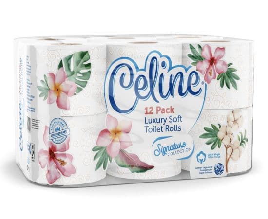 Celine Signature Collection Toilet Tissue 4x12s - Bulkbox Wholesale