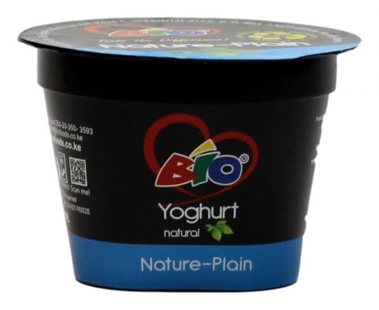 Bio Yoghurt Nature Plain 12x90ml - Bulkbox Wholesale