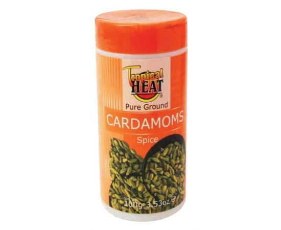 Tropical Heat Cardamoms Ground  6x100g - Bulkbox Wholesale