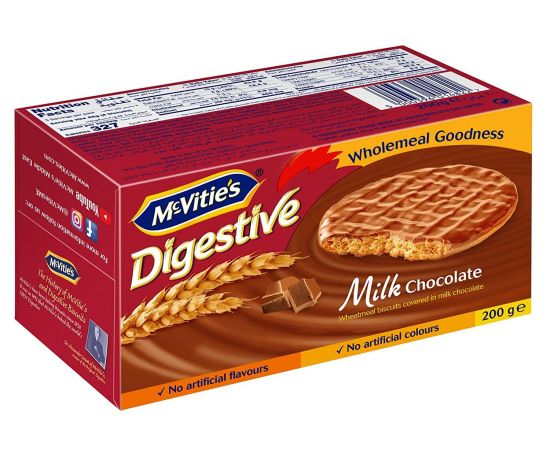 Mcvities Digestive Biscuit Milk Chocolate  6x200g - Bulkbox Wholesale