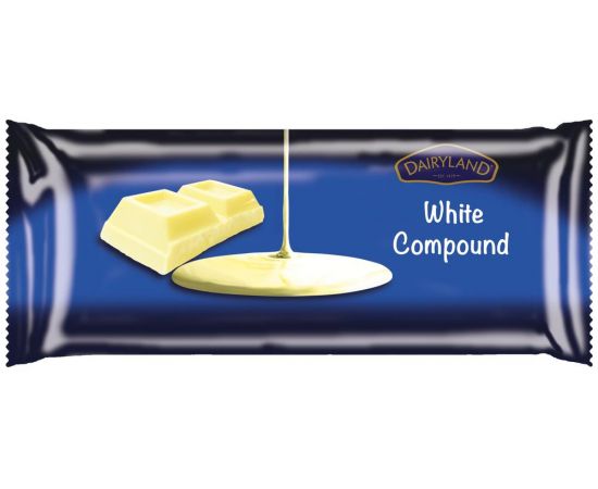 Dairyland White Compound Chocolate Catering Pack 2x2.5Kg - Bulkbox Wholesale