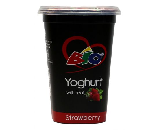 Bio Yoghurt Strawberry  1x450ml - Bulkbox Wholesale