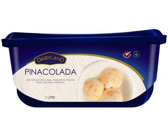 Dairyland Pinacolada Ice Cream 3x500ml - Bulkbox Wholesale