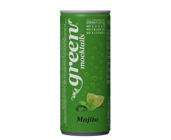 Green Cola Mojito Soda No Sugar 6x330ml - Bulkbox Wholesale