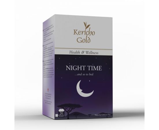 Kericho Gold Health & Wellness Night Time Tea Envelope Tea Bags 6x  20's - Bulkbox Wholesale