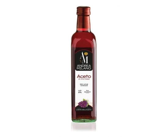 Andrea Milano Red Wine Vinegar 3x500ml - Bulkbox Wholesale