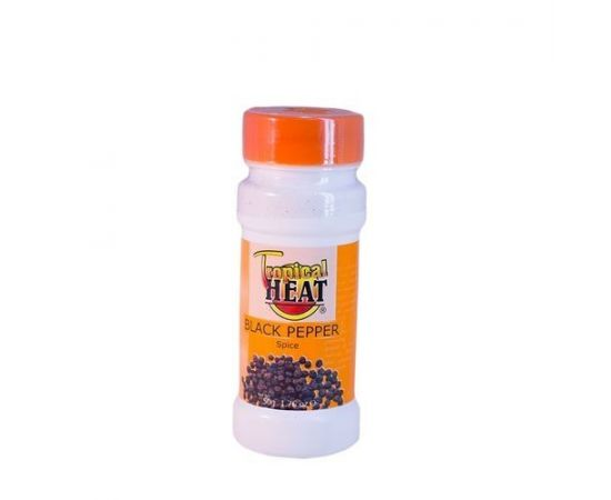 Tropical Heat Black Pepper Ground  6x100g - Bulkbox Wholesale