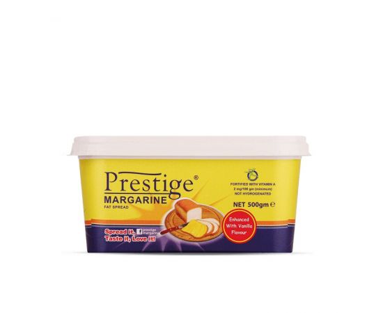 Prestige Vanilla Margarine  6x500g - Bulkbox Wholesale