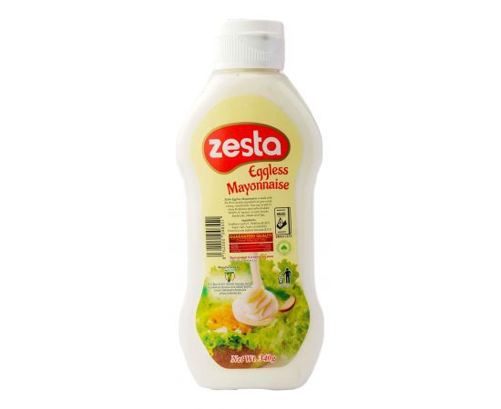 Zesta Eggless Mayonnaise  24x340g - Bulkbox Wholesale