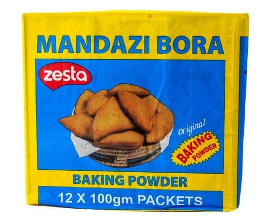 Zesta Mandazi Bora Baking Powder 72x100g - Bulkbox Wholesale