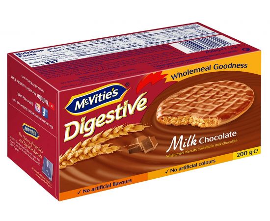 Mcvities Digestive Biscuit Milk Chocolate 6x200g - Bulkbox Wholesale