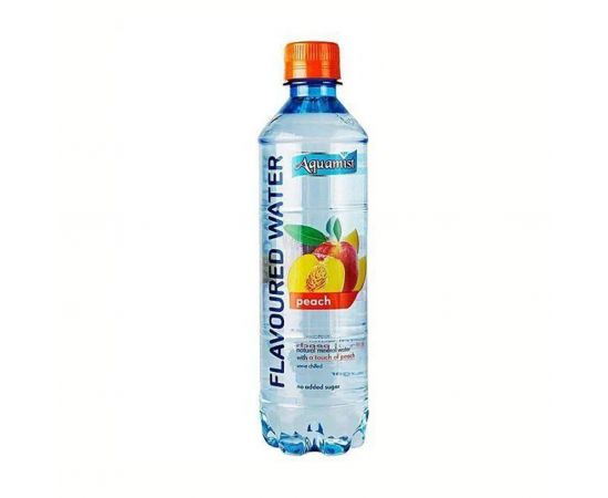 Aquamist Flavoured Water Peach 12x500ml - Bulkbox Wholesale