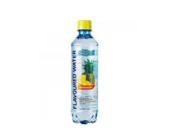 Aquamist Flavoured Water Pineapple 12x500ml - Bulkbox Wholesale