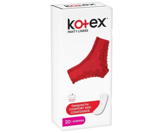 Kotex Panty Liners 16x20's - Bulkbox Wholesale