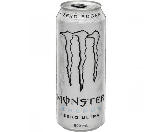 Monster Ultra White Zero Sugar Energy Drink 12x500ml - Bulkbox Wholesale