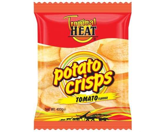 Tropical Heat Potato Crisps Tomato - Bulkbox Wholesale