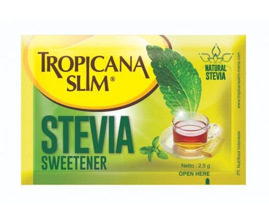 Tropicana Slim Chromium Sweetener Stevia 100x2.5g - Bulkbox Wholesale