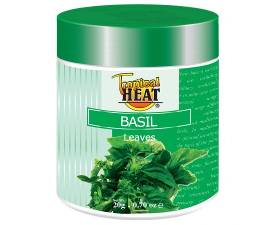 Tropical Heat Basil Rubbed Leaves 6x20g - Bulkbox Wholesale