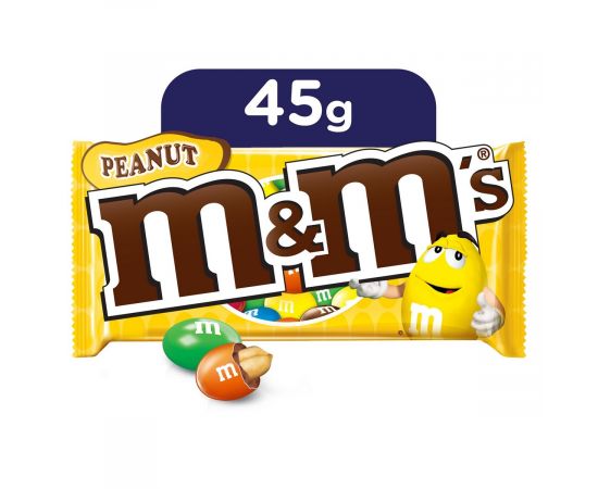 M&M'S Peanut Chocolate 24x45g - Bulkbox Wholesale