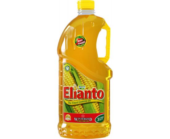 Elianto Corn Oil 3x3L - Bulkbox Wholesale