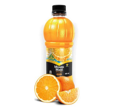 Minute Maid Orange Pulpy Juice 12x400ml - Bulkbox Wholesale