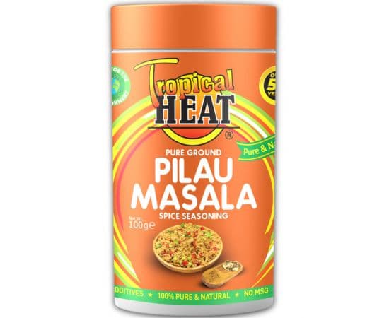 Tropical Heat Pilau Masala Ground 6x100g - Bulkbox Wholesale