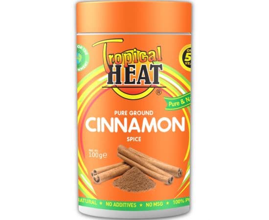 Tropical Heat Cinnamon Ground 6x100g - Bulkbox Wholesale