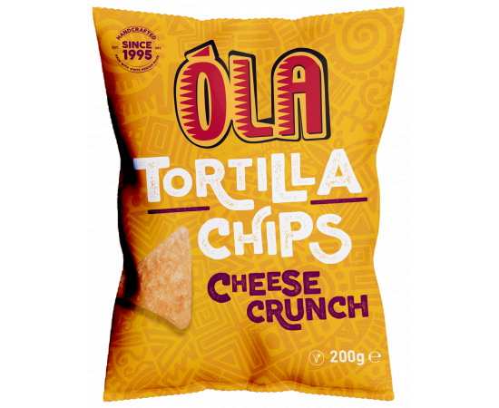 Ola Tortilla Chips Cheese Crunch - Bulkbox Wholesale