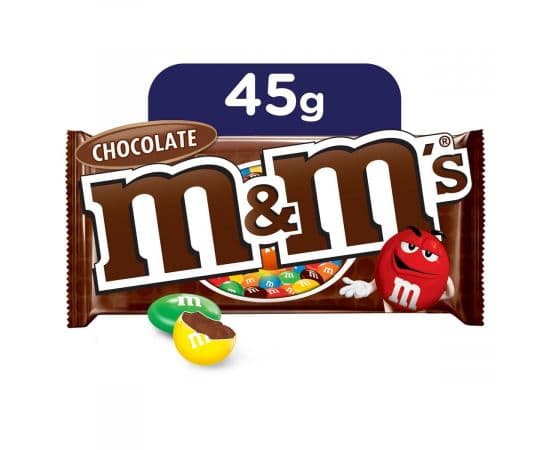 M&M'S Milk Chocolate  12x45g - Bulkbox Wholesale