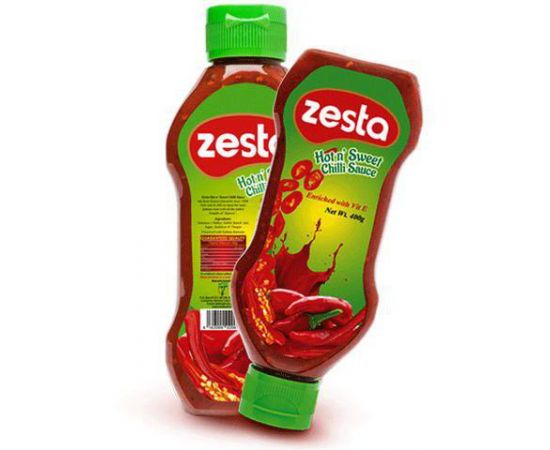 Zesta Hot & Sweet Sauce 24x400g - Bulkbox Wholesale